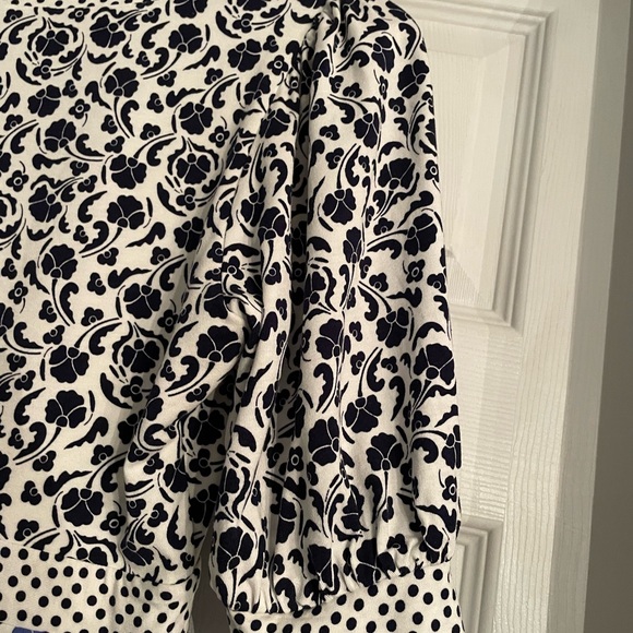 Boden Eva Jersey Midi Dress in Bluebell Delicate Bud - Picture 7 of 16